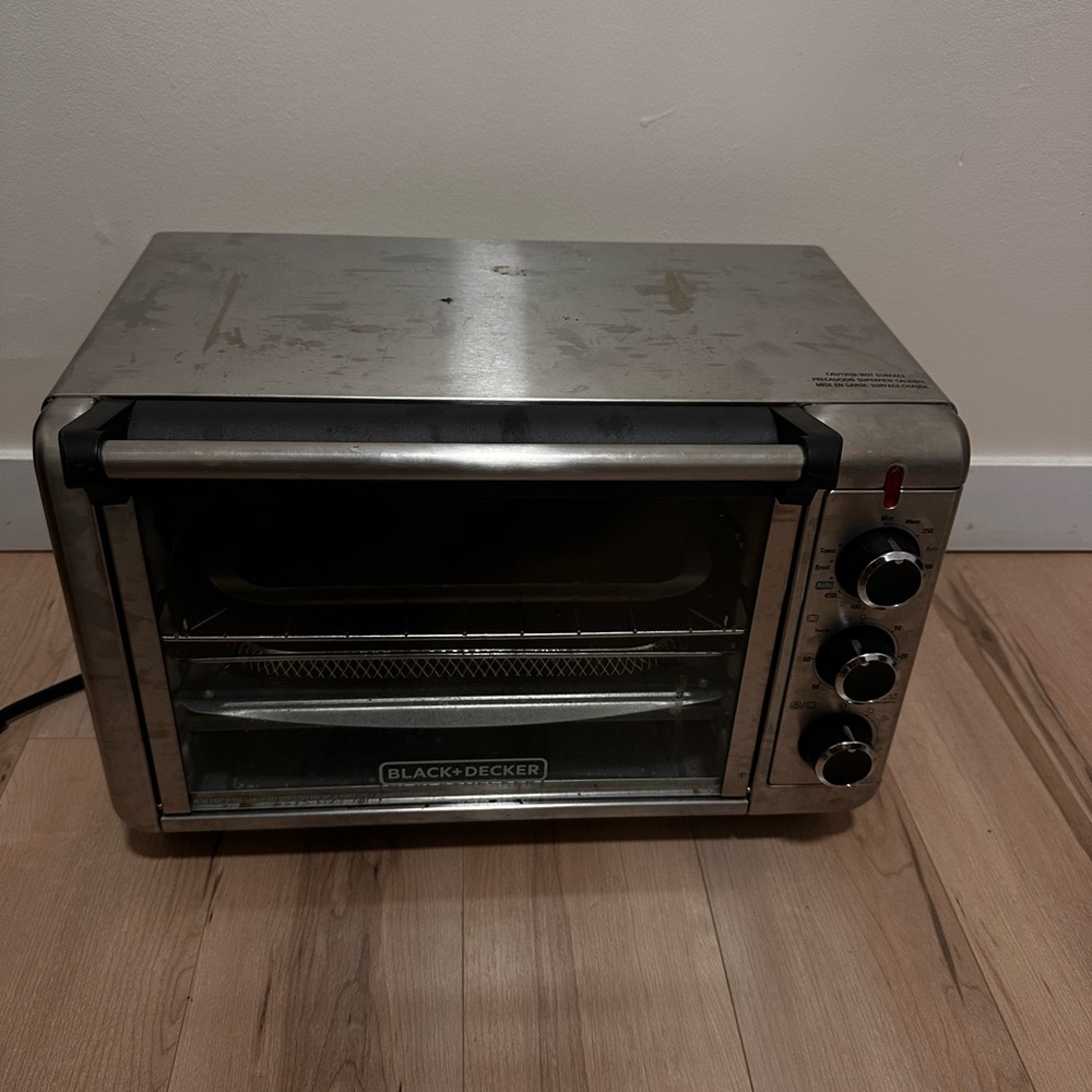 Black & Decker Stainless Steel Countertop Oven